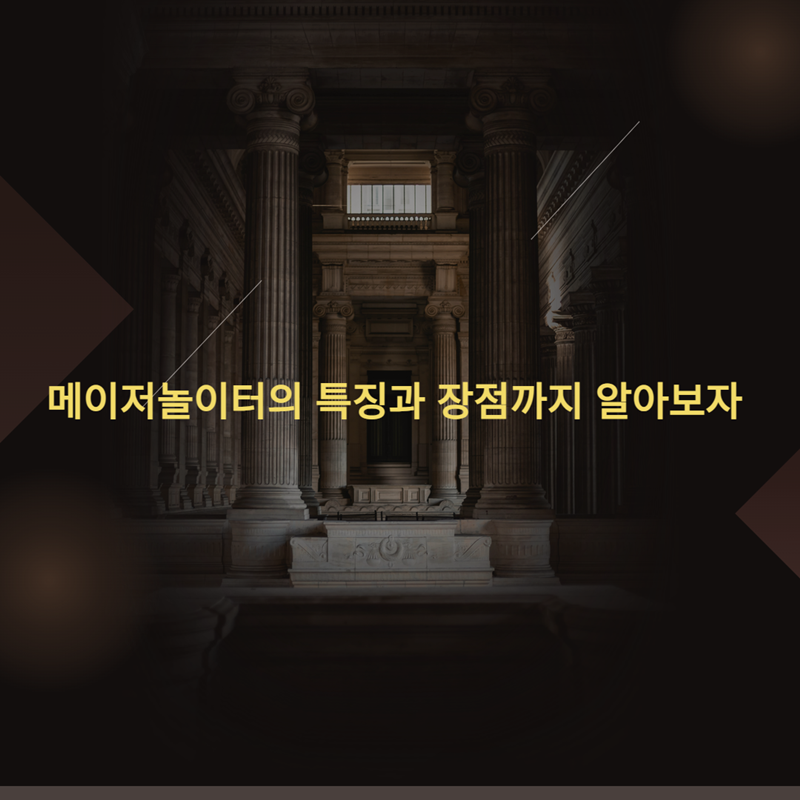 메이저놀이터의 특징과 장점까지 알아보자 - 먹튀폴리스